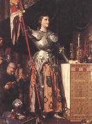 Jean Auguste Dominique Ingres Joan of Arc at the Coronation of Charles VII in Reims Cathedral (mk45)